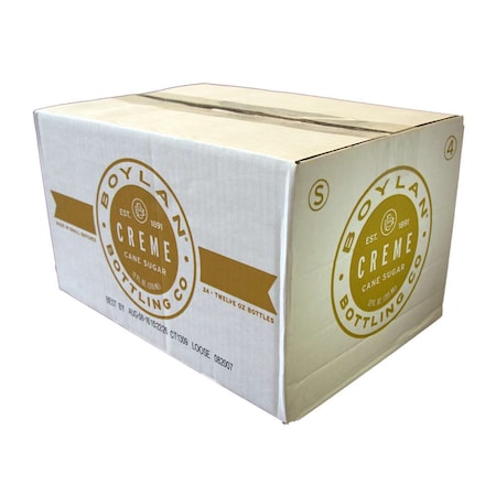 Boylan Bottling Boylan Bottling Loose Creme Soda 12 fl. oz. Bottle, PK24 00760712082007